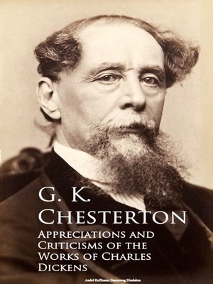 cover image of Appreciations and Criticisms of the Works of Charles Dickens